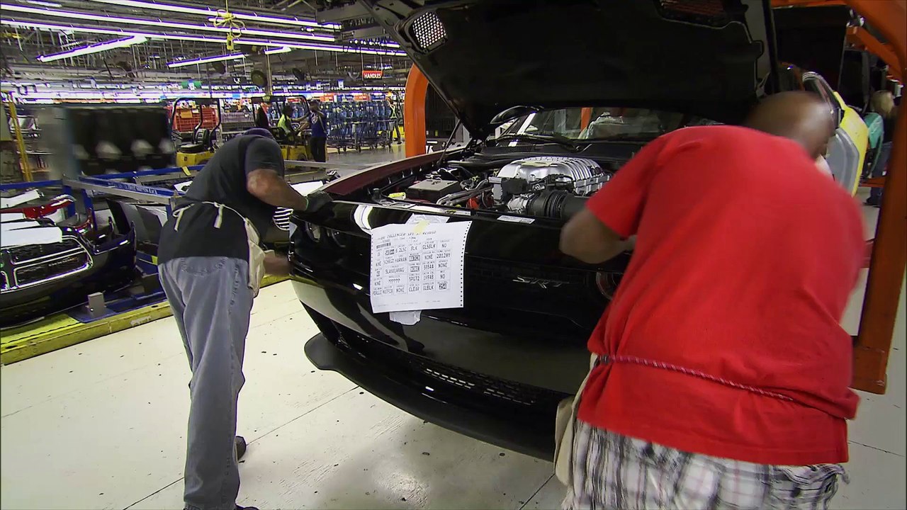 Vivez l'assemblage de la Dodge Challenger SRT Hellcat