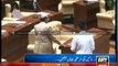 Qaim Ali Shah sits on a wrong bench in assembly