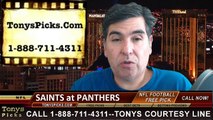 Carolina Panthers vs. New Orleans Saints Free Pick Prediction NFL Pro Football Odds Preview 10-30-2014