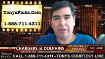 Miami Dolphins vs. San Diego Chargers Free Pick Prediction NFL Pro Football Odds Preview 11-2-2014