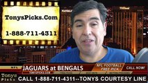 Cincinnati Bengals vs. Jacksonville Jaguars Free Pick Prediction NFL Pro Football Odds Preview 11-2-2014