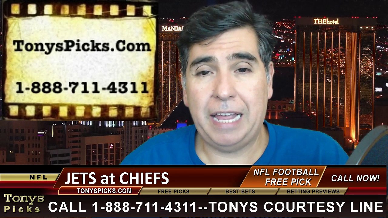Kansas City Chiefs vs. New York Jets Free Pick Prediction NFL Pro Football Odds Preview 11-2-2014
