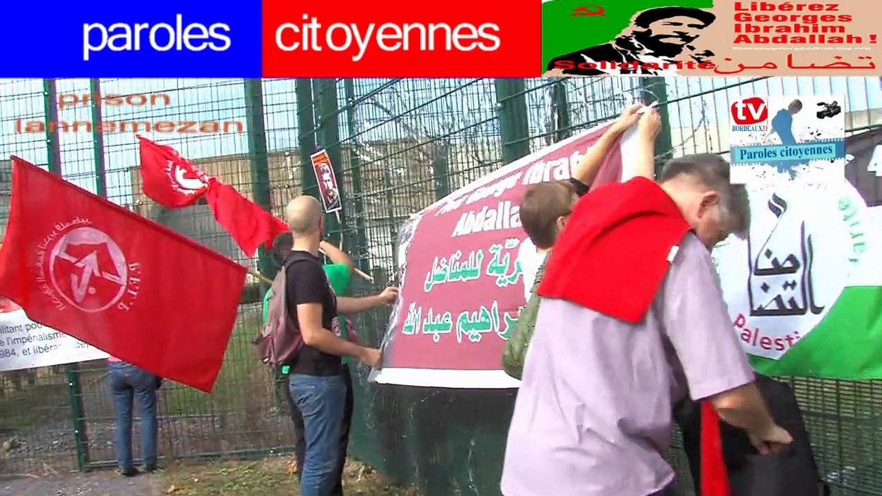Télévision Bordeaux 33  collectif de Marseille la Prison de lannemezan le samedi 25 octobre  2014