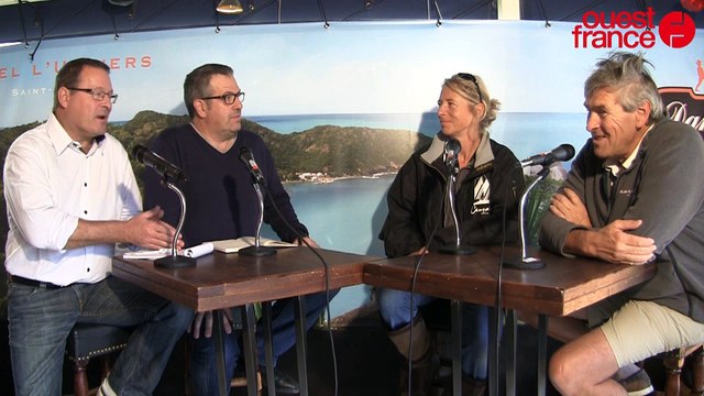 Route du Rhum Radio pontons #3 avec Miranda Merron et Halvard Mabire