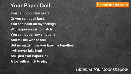 Tatianna Rei Moonshadow - Your Paper Doll