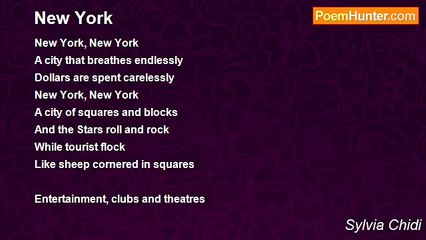 Sylvia Chidi - New York