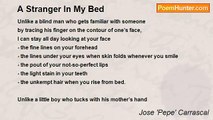 Jose 'Pepe' Carrascal - A Stranger In My Bed