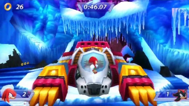 Sonic Rivals - Knuckles : Zone Crystal Mountain BOSS