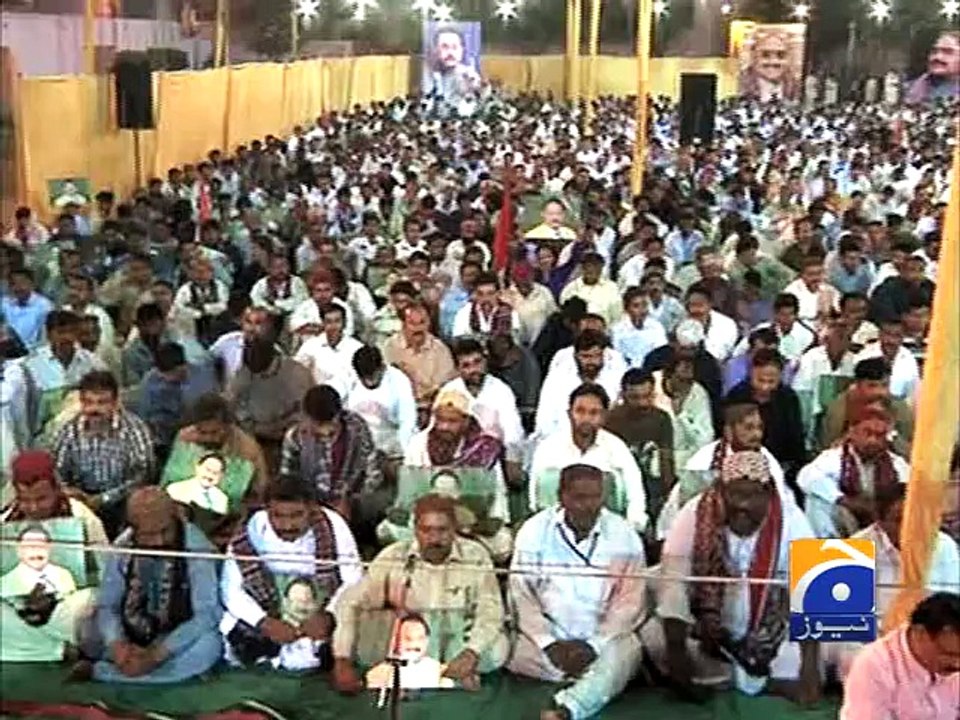 Some elements in Sindh want to fight and rule: Altaf Hussain-Geo Reports-28 Oct 2014