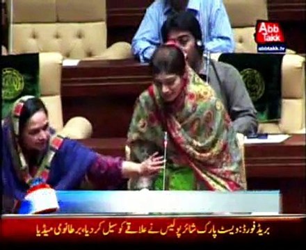 Farooq Patni wife reaction on Sharjeel Memon statement in Sindh Assembly
