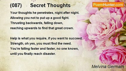 Melvina Germain - (087)      Secret Thoughts