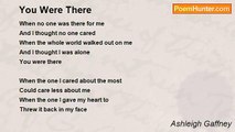 Ashleigh Gaffney - You Were There