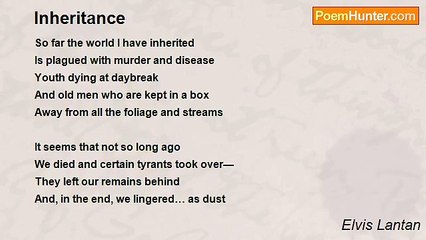 Elvis Lantan - Inheritance