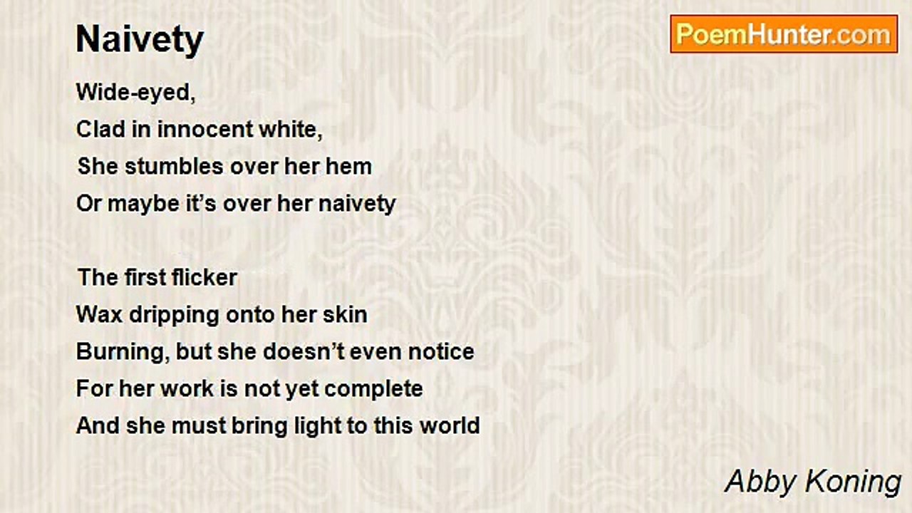 Abby Koning - Naivety