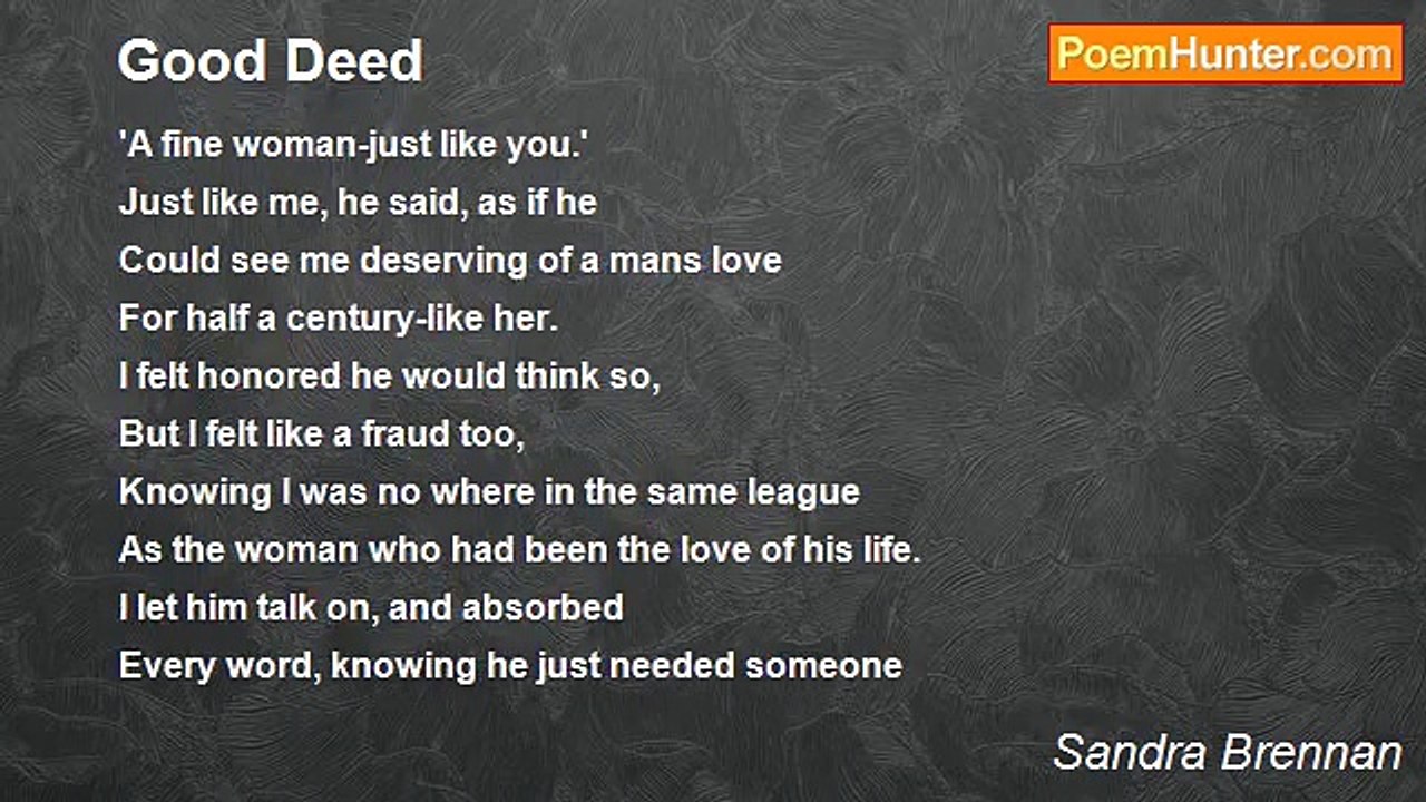 Sandra Brennan - Good Deed