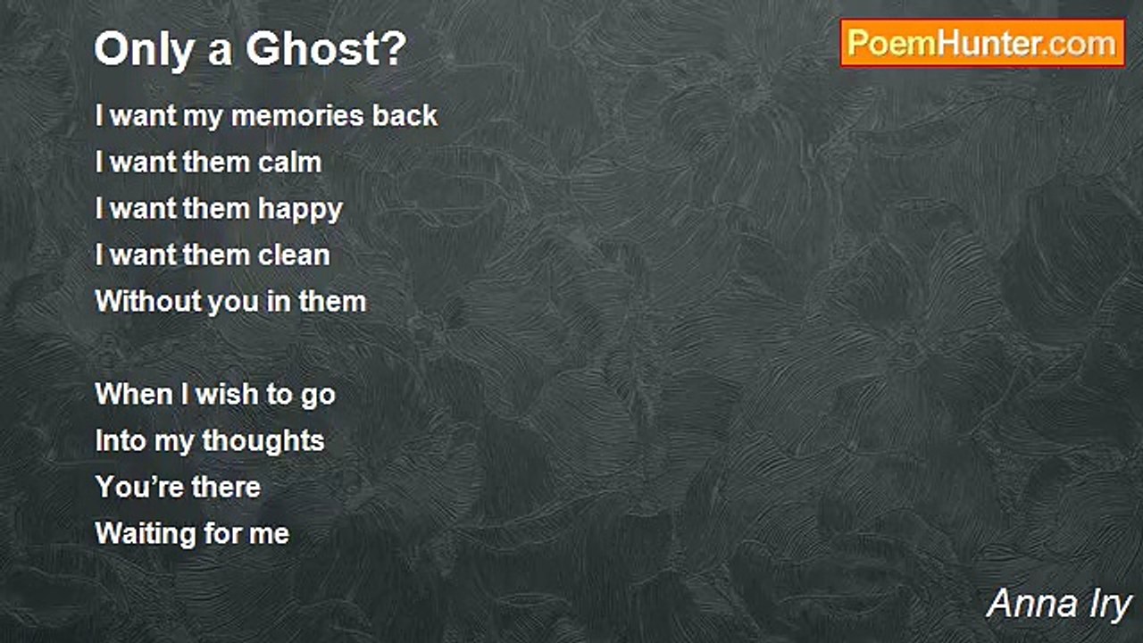 Anna Iry - Only a Ghost?