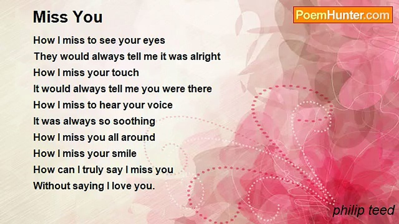 philip teed - Miss You