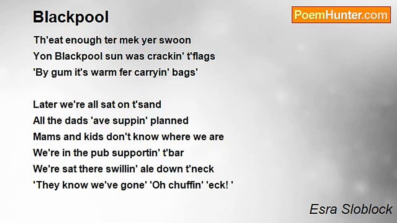 Esra Sloblock - Blackpool