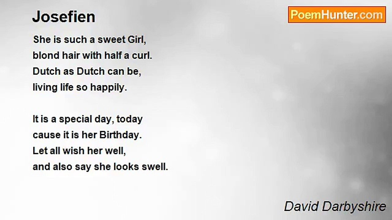 David Darbyshire - Josefien