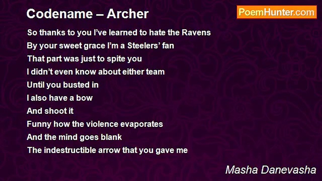 Masha Danevasha - Codename – Archer