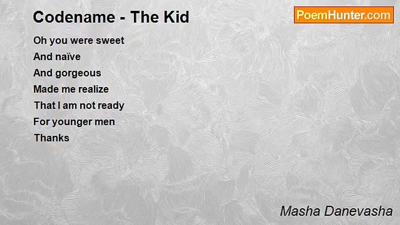 Masha Danevasha - Codename - The Kid