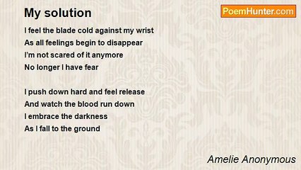 Amelie Anonymous - My solution