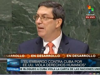 Cuba jamás ha sido amenaza para la seguridad de EE.UU.: Bruno Parrilla