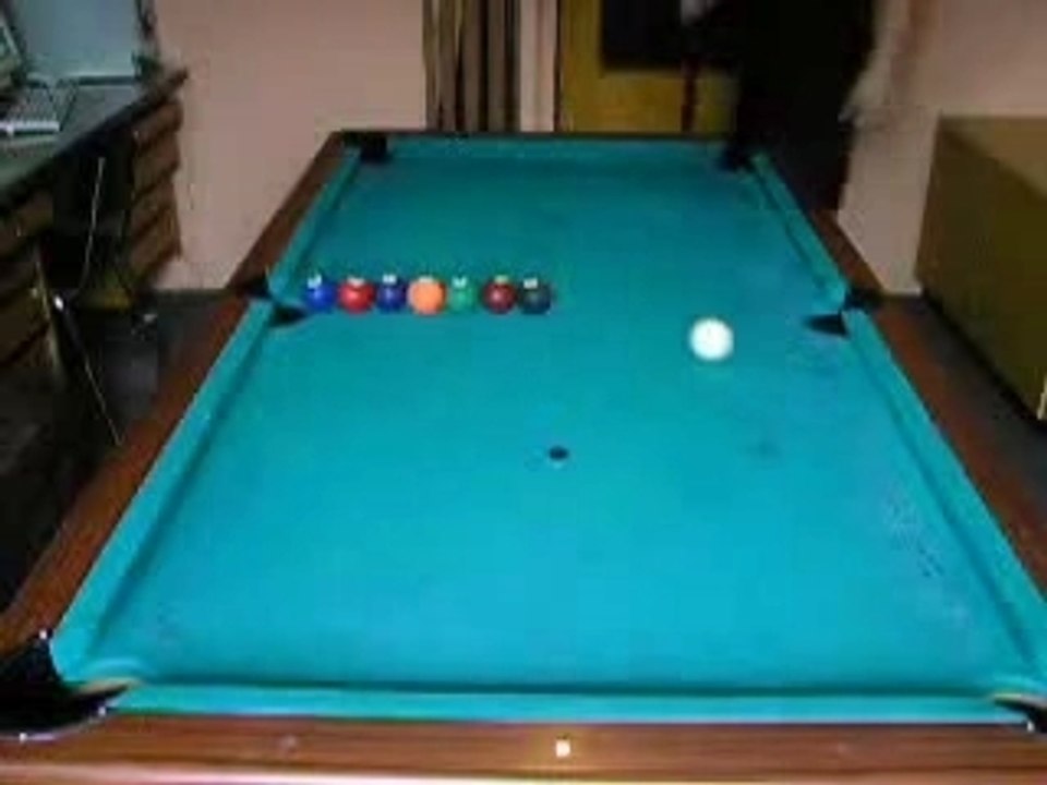 Billard - trickshot