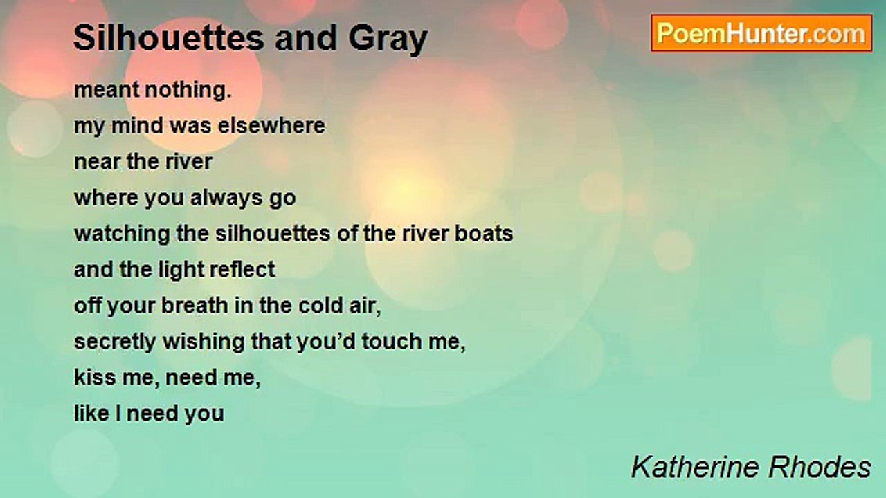 Katherine Rhodes - Silhouettes and Gray