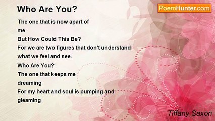 Tiffany Saxon - Who Are You?