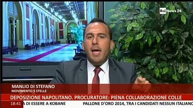 Manlio Di Stefano (M5S): É il solito ... Amici degli Amici RaiNews24