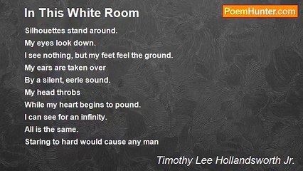 Timothy Lee Hollandsworth Jr. - In This White Room