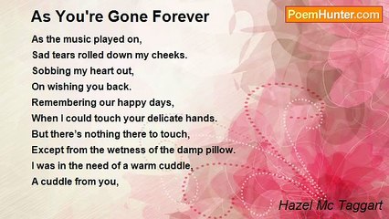 Hazel Mc Taggart - As You're Gone Forever