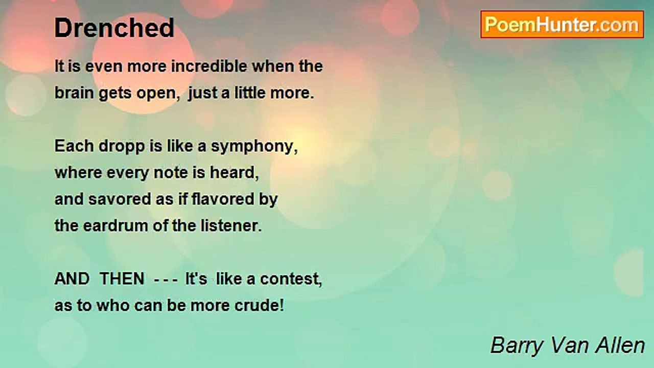 Barry Van Allen - Drenched