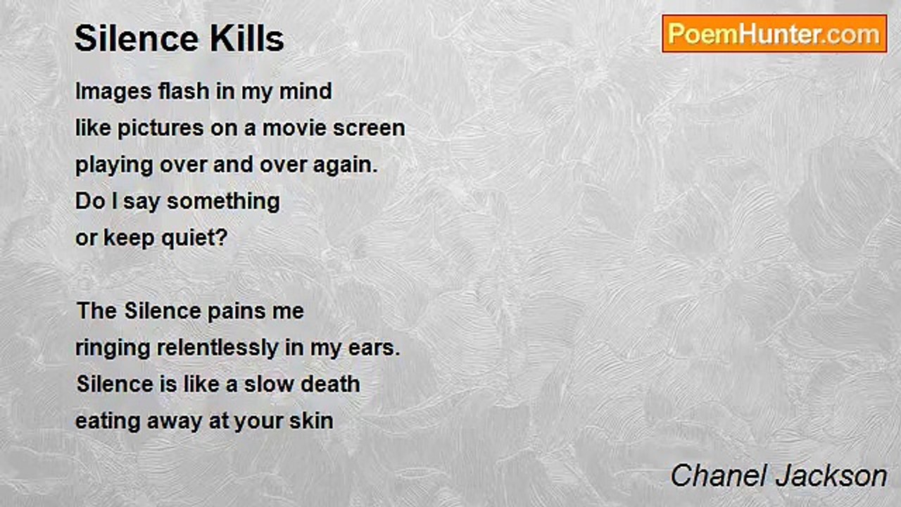 Chanel Jackson - Silence Kills