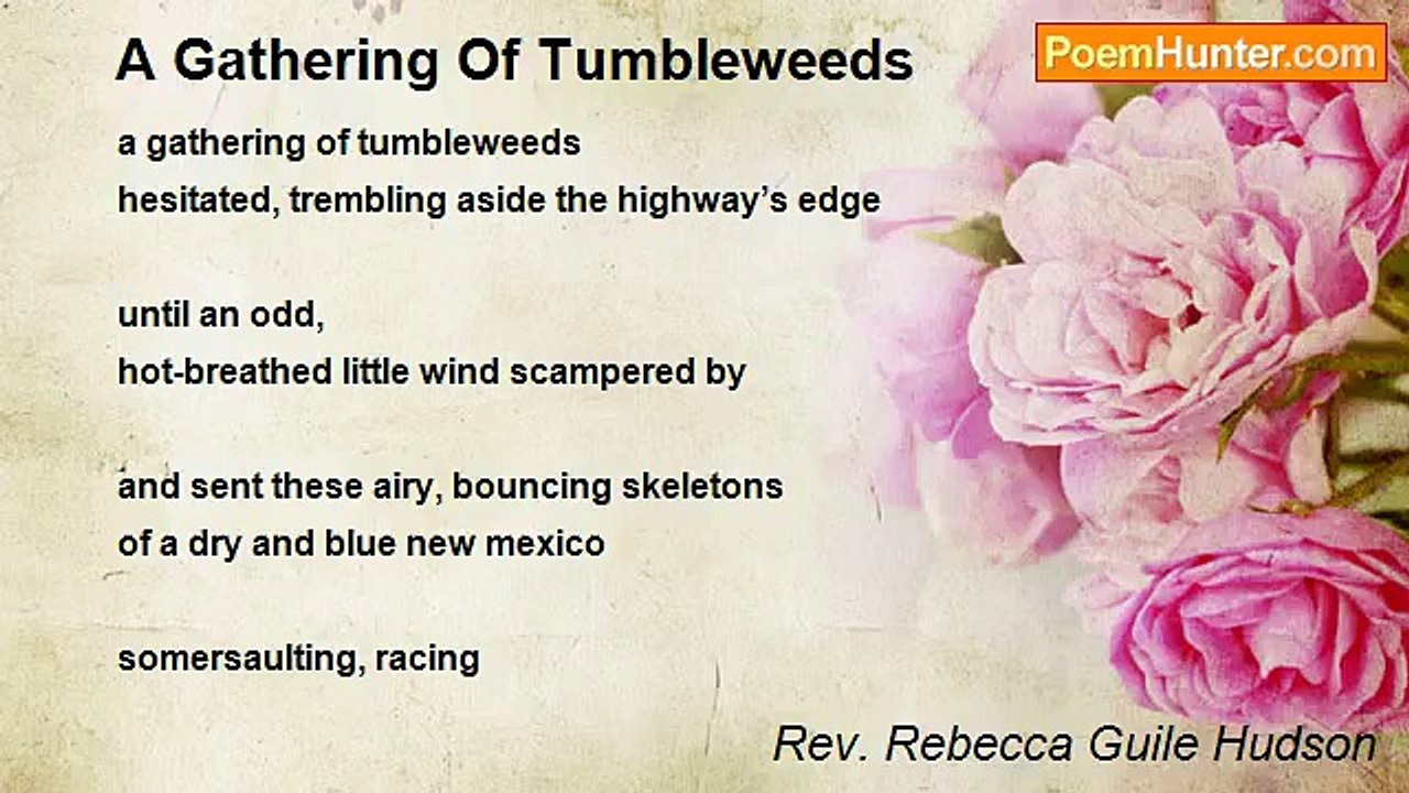 Rev. Rebecca Guile Hudson - A Gathering Of Tumbleweeds