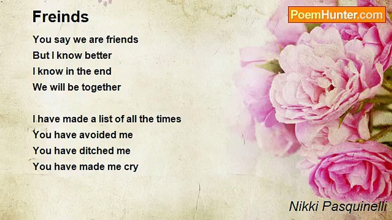 Nikki Pasquinelli - Freinds