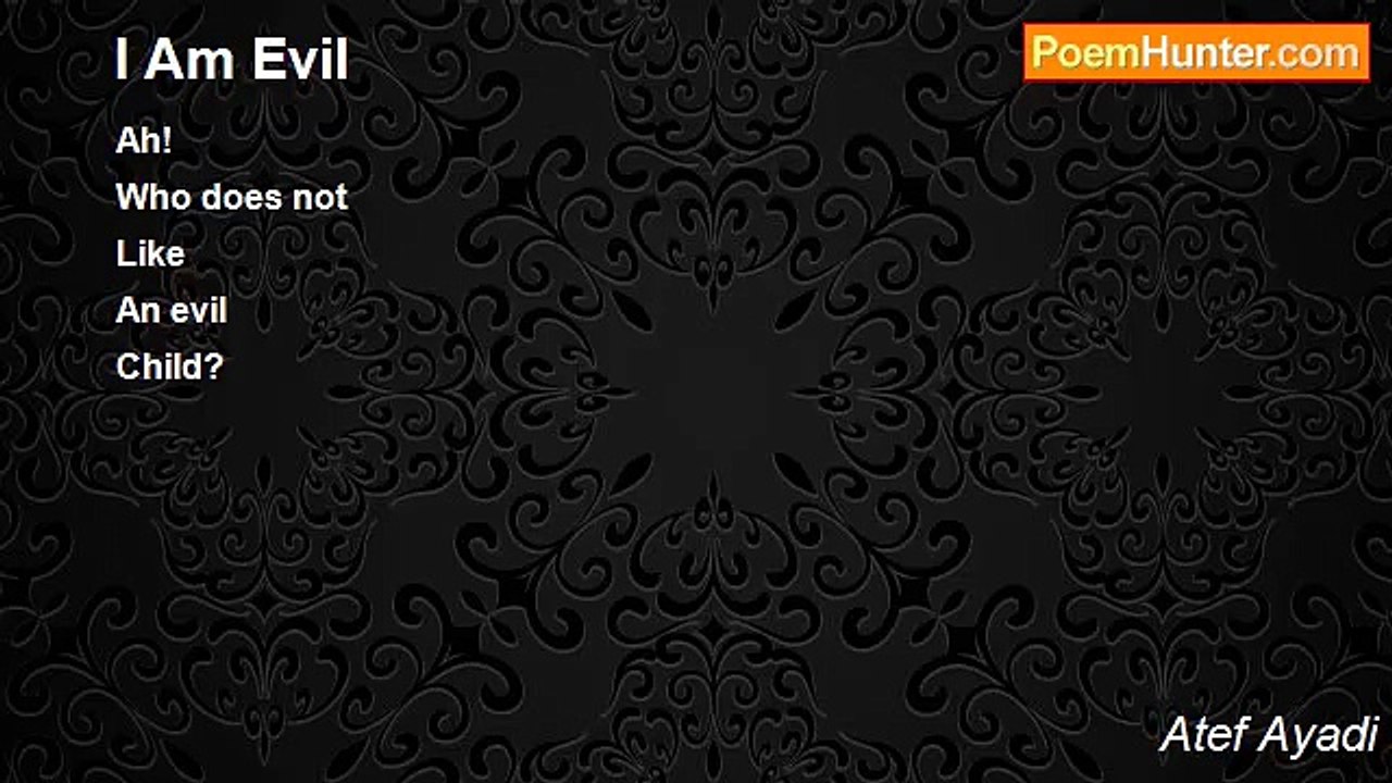 Atef Ayadi - I Am Evil