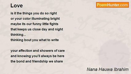 Nana Hauwa Ibrahim - Love