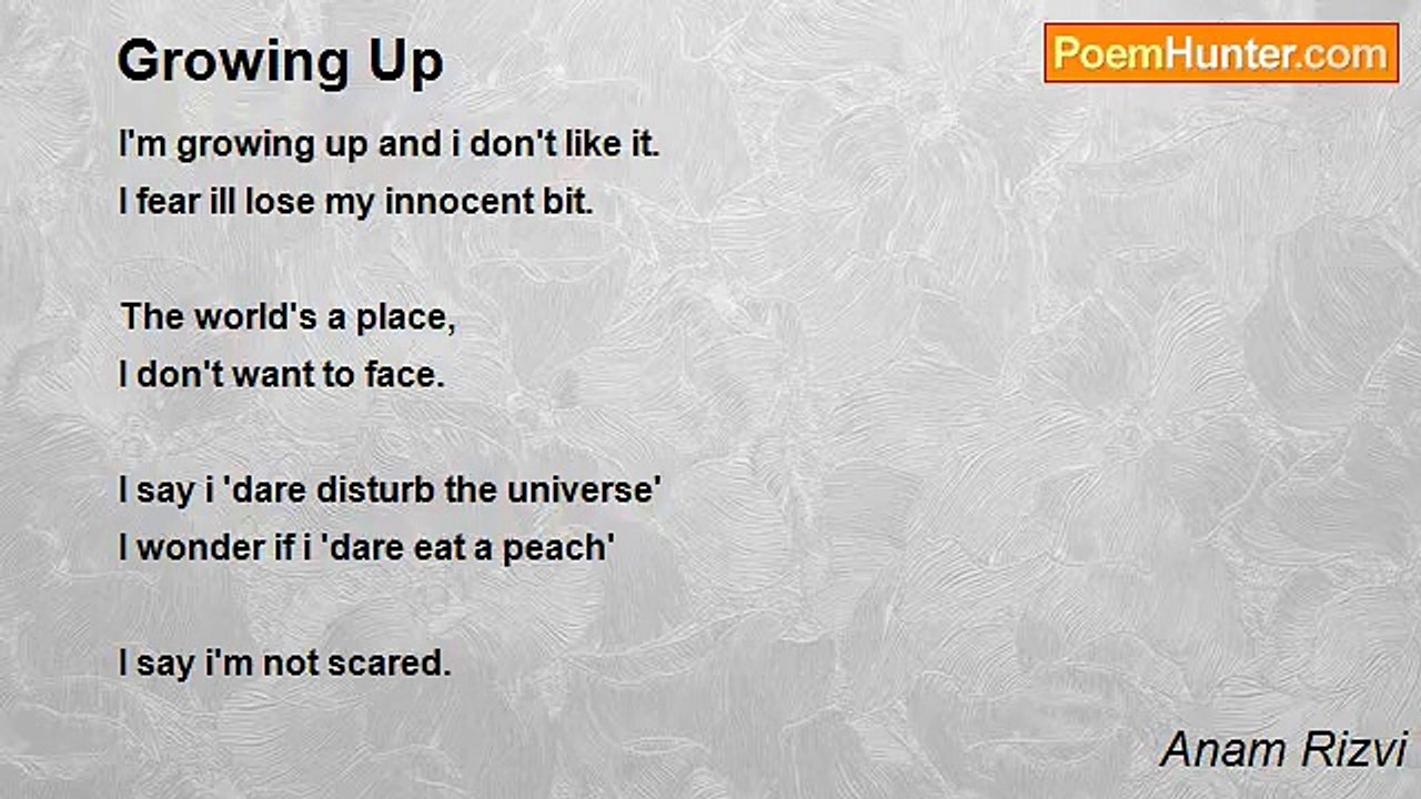 Anam Rizvi - Growing Up