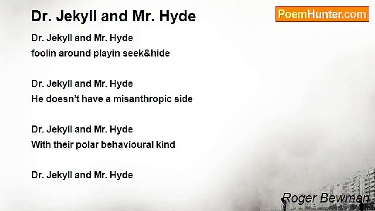 Roger Bewman - Dr. Jekyll and Mr. Hyde