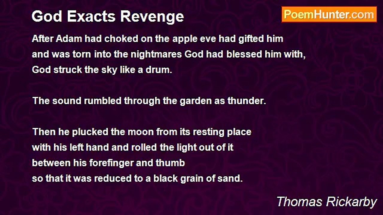 Thomas Rickarby - God Exacts Revenge