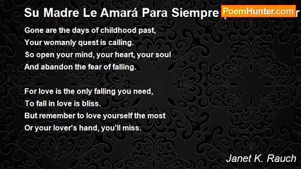 Janet K. Rauch - Su Madre Le Amará Para Siempre (Your Mother Will Love You Forever)