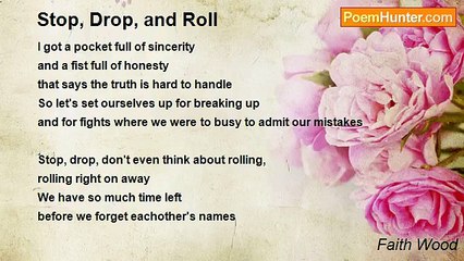 Faith Wood - Stop, Drop, and Roll