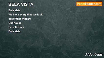 Aldo Kraas - BELA VISTA