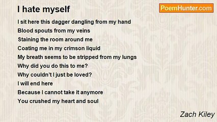 Zach Kiley Shares Raw Emotions in 'I Hate Myself' 🎭