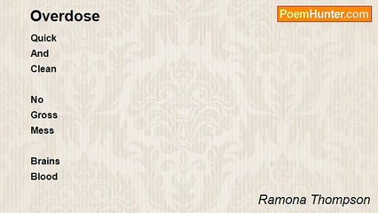 Ramona Thompson - Overdose