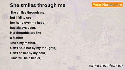 vimal ramchandra - She smiles through me