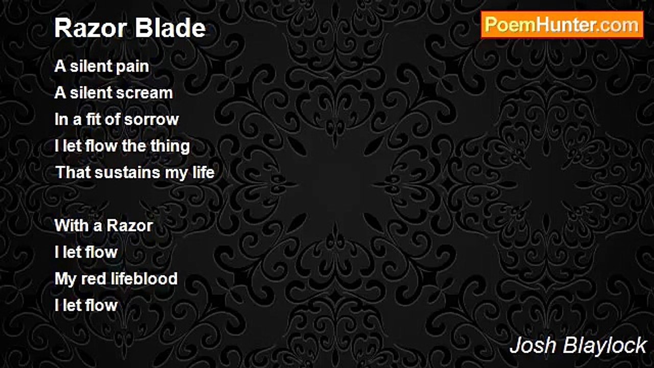Josh Blaylock - Razor Blade
