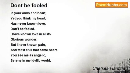 Chelsea Hansford - Dont be fooled